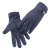 Warm Gloves Men's Winter Suede Touch Screen Driving Outdoor Cycling Fleece-Lined Non-Slip