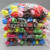 Hot Sale Color Spherical Spring Fastener Mixed Set Quantity Solid Color Spring Fastener Candy Color Plastic Rope Buckle