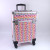 Double-Opening Manicure Makeup Large Capacity Multifunctional Aluminum Trolley Case Beauty Tattoo Embroidery Cosmetic Case Universal Wheel Cosmetic Case