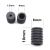 Factory Direct Sales Masks Accessories Bell Silicone Anti-Slip Buckle Spiral Cover Rubber Cylindrical Buckle Rubber Band Ear String Clip