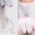 Children's Dance Socks White Pantyhose Thin Extended Anti-Pilling Swan Velvet 90D Children's Ballet Stockings for Dancing