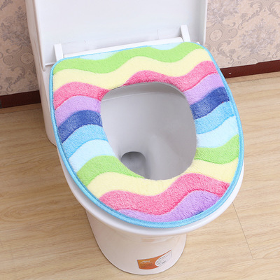 Toilet Mat Household Wholesale Toilet Seat Cover Adhesive Toilet Seat Waterproof Universal Closestool Cushion Potty Seat