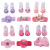 New Bow Princess Mesh European and American Baby Socks Cute Cartoon Baby Socks Hair Band Set