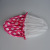 Factory Customized Double-Layer Red Polka Dot Satin Adult Shower Cap Waterproof Printed Elastic Shower Cap