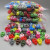Hot Sale Color Spherical Spring Fastener Mixed Set Quantity Solid Color Spring Fastener Candy Color Plastic Rope Buckle