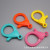 Factory Direct Sales 3. 5cm * 2. 4cm Plastic Lobster Hook Buckle Plastic Color Keychain DIY Ornament Accessories