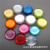 Factory Direct Sales Pearl Dark Eye Button Dark Hole round Cufflink Colorful Mixed Pearl Button