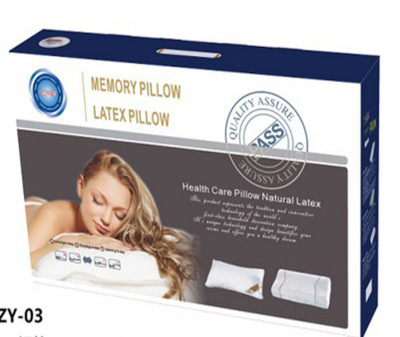 Factory Direct Pillow Paper Box Slow Recovery Pillow Core Packaging Color Box Portable Corrugated Packing Box Gift Box
