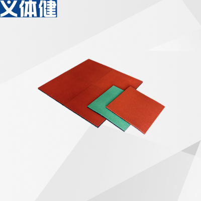 Yitijian HJ-K134A Various Colors of Rubber Floor Tiles K134/K152/U345 Gym Mats