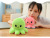 Cross-Border Factory Wholesale Cute Flip Octopus Doll Double-Sided Flip Doll Octopus Plush Toy Hot Sale