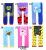 Babb Cartoon Spring and Autumn Knitted Stretch Bottom-Enlarged Pants Boys and Girls Leggings Children Pants