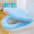 Toilet Mat Two-Piece Set Wholesale Coral Fleece Thickened Warm Two-Piece Set Seat Mat  Buckle Waterproof Toilet Mat