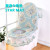  Lace Toilet Mat Three-Piece Set Home Versatile Seat Cover Zipper Seat Washer Winter U-Shaped Toilet Seat Cover