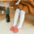 Spring and Autumn New Girls Leggings Cartoon Children's Pantyhose Cotton Dot High Waist Baby Socks