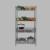 Chrome-Plated Shelf Stainless Steel Color Shelf Electroplating Shelf Steel Wire Shelf Display Rack