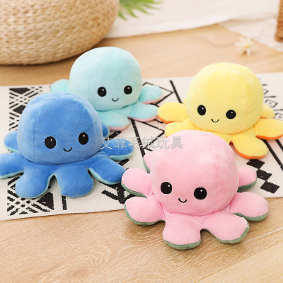 Stuffed Animal Toys Double-Sided Octopus Doll Plush Octopus toys