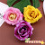 Artificial Rose Flannel Rose Flower Handmade Clothing Accessories DIY Artificial Flower Headdress Flower Corsage Decoration