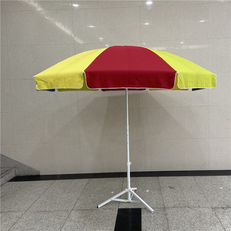 120公分沙滩伞48寸沙滩伞彩色拼接太阳伞