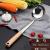 Kitchenware Set Household Spatula Stainless Steel with Wooden Handle Spatula Soup Spoon and Strainer Spatula Anti-Scald Kitchen Non-Stick Pan