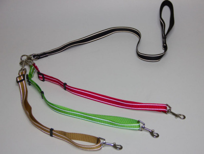 Pet Supplies Dog Rope Leash 1 MOP 3 Reflective Multi-Color Dog Strap 3 Head Rope Detachable Integrated Rope Factory Wholesale