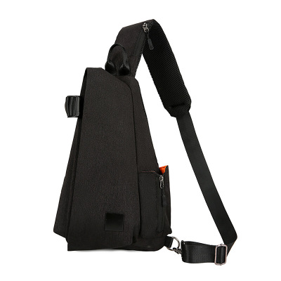 Korean Style Fashion One-Shoulder Backpack Urban Casual Chest Bag-Shoulder Adjustable Men's Bag Ji High-End Boutique Waist Bag