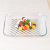 Fenix Glass Bakeware round Stripe Plate Square Ovenware Microwave Oven Available Draining Plate Household