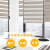 Solid Color Shading Soft Gauze Curtain Double-Layer Yarn Dimming Roll Curtain Office Bathroom Kitchen Balcony Sun Protection Anti-Fouling