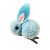 Children's Hairpin Plush Bunny Clip Internet Hot Korean Style Ins Cute Three-Dimensional Hairpin Animal Cartoon Headwear