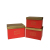 High-End Golden Stitching Rectangular Three-Piece Gift Box Tiandigai Gift Box Flower Box Valentine's Day Gift Box