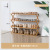 100cm Wide Multi-Layer Simple Household Economical Shelf Door Storage Rack Installation-Free Folding Bamboo Shoe Cabinet