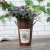 Retro Vintage Simple Flower Bucket Iron Bucket Binaural Iron Flower Bucket Flower Shop Dining-Table Decoration Iron Flower Bucket Flower Ware