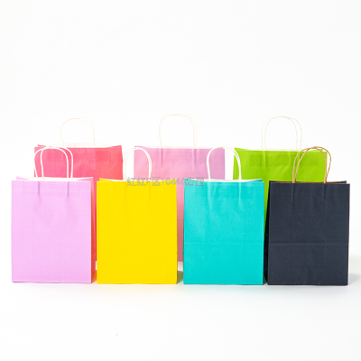 Kraft Paper Bag Currently Available Custom Takeaway Ad Bag Gift Bag Tote BagBAG