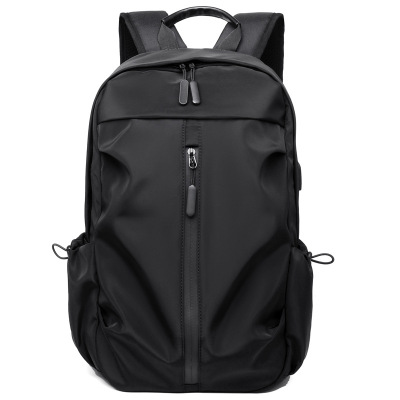 Koreanstyle Backpack Men's Business Casual Computer Bag Waterproof Travel Bag Fashionable Student Schoolbag Wholesale Custom