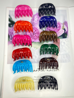 Drop-Resistant Korean Hairpin Updo Hair Accessories Simple All-Match Back Head Ponytail Hairpin Clip Hairware