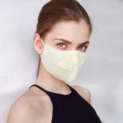 Europe and America Adult Fashion Lace Dustproof Breathable Personality Ear Style Masks Washable