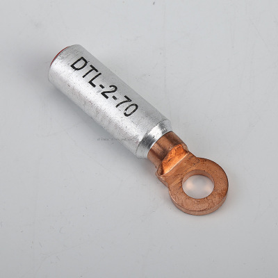 DTL-2 35mm-70mm Export Type Copper Aluminum Wiring Nose DTL Series round Head Copper Aluminum