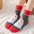 Autumn and Winter New Children's Stockings Cartoon Deer Baby Socks Santa Claus Holiday Baby Socks Currently Available Wholesale