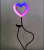 New 6-Inch 16cm Heart Shaped RGB Clip Light Two-in-One Love Colorful Live Streaming Lighting Lamp