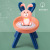 Baby's Stool Children's Back Chair Children's Seat Home Back Chair Baby Chair Kindergarten Cartoon Small Bench