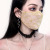 Dustproof and Breathable UV-Proof Lace Double-Layer Cloth Mask Cool Ear-Hanging Customized Foreign Trade