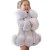 Autumn and Winter New Girls' Fur Autumn and Winter Faux Fox Fur Thickened Parent-Child Faux Fur Children's Clothing Factory Wholesale