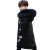 Children's down Jacket Boys' Mid-Length Boy New Korean Style Fashionable Thickening of Child 6-15 Years Old Coat 0817