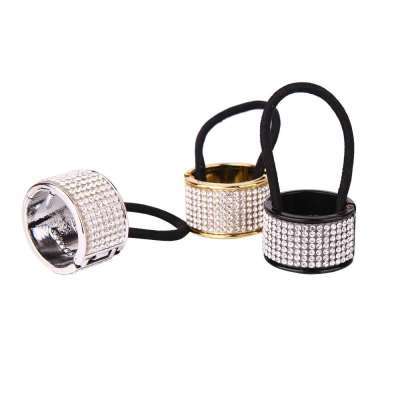Factory Direct Sales European and American Popular Rhinestone Ponytail Buckle Cross-Border Products