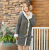 Korean Style Winter New Fall Winter Hooded Oversized Sweater Coat Female Fleece-Lined Padded Cardigan Long Women's Clothing