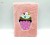 Plush Pop Style Ice Cream Super Soft Pink Notebook