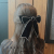 Korean Dongdaemun New Bow Barrettes Same Style Ribbon Back Head Clip Internet Celebrity Head Clip