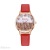 Creative Watch Two-Color Dial Women's Watch Wholesale Belt Student Watch Dio Contrast Color Letter Watch