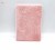 Plush Pop Style Ice Cream Super Soft Pink Notebook