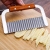 Wave Edge Knife Stainless Steel Wolf Tooth Potato Knife Strip Cutter Cut French Fries Corrugated Knife Potato Cutter