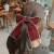 Korean Dongdaemun New Bow Barrettes Same Style Ribbon Back Head Clip Internet Celebrity Head Clip